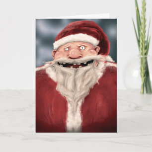 Chimney Intruder Holiday Card