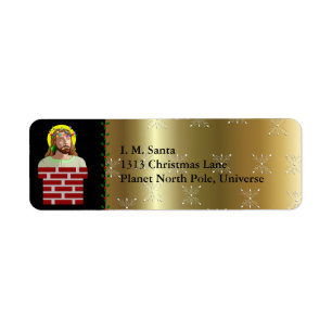 Chimney Jesus Return Address Label