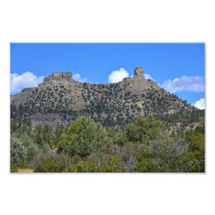 Chimney Rock National Monument, Colorado Photo Print