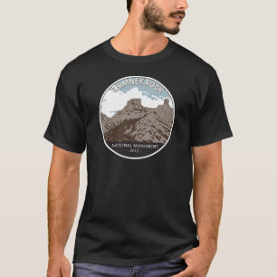 Chimney Rock National Monument Colorado Vintage T-Shirt