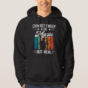 Chimney Sweep Chimney Sweeping Retro Vintage Magic Hoodie
