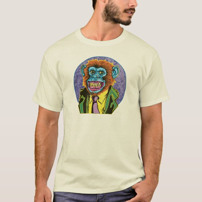 Chimp Big Dot T-Shirt (Front)