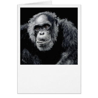 Chimp Card - "Jacob"