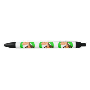 Chimp cartoon black ink pen
