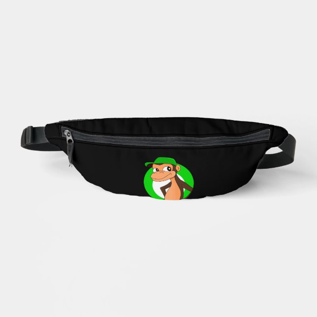 Chimp cartoon  bum bags (Front)