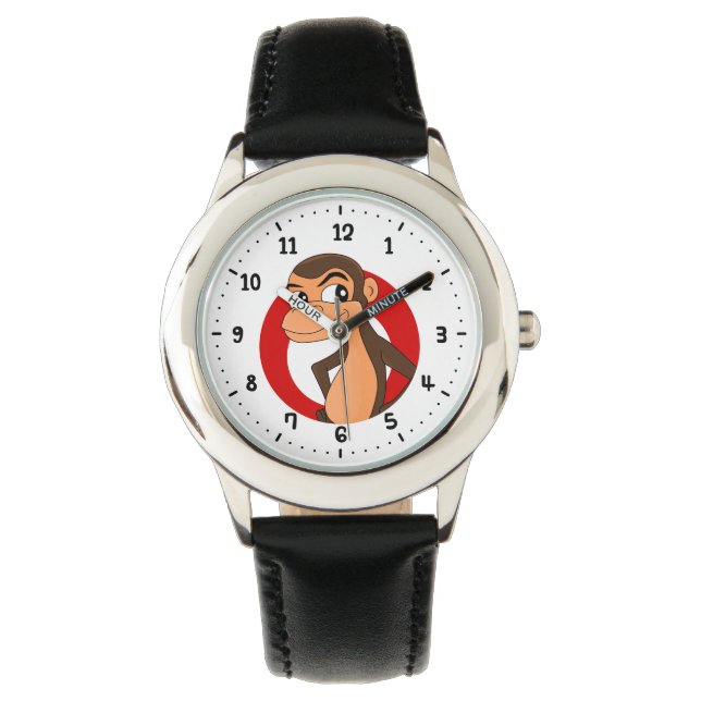 Chimp cartoon watch (Front)
