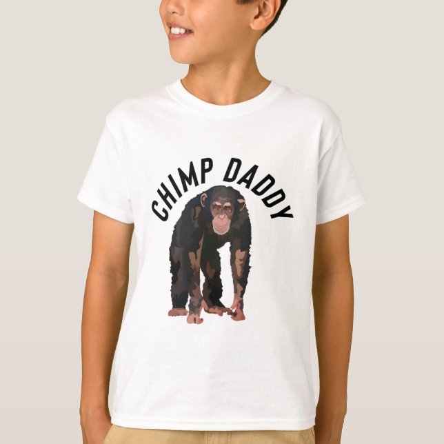 Chimp Daddy T-Shirt (Front)