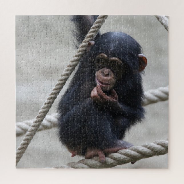 Chimpanzee 030 jigsaw puzzle (Vertical)