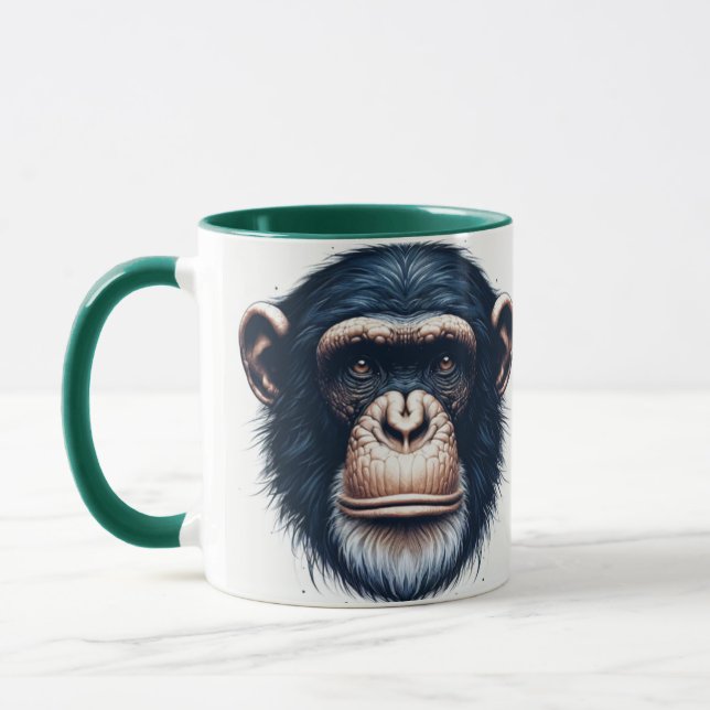Chimpanzee Coffee Mug (Left)