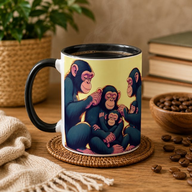 Chimpanzee Coffee Mug (Chimpanzee Coffee Mug)