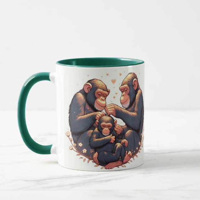 Chimpanzee Coffee Mug (Left)