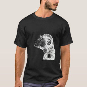 Chimpanzee Coloured Love Women Cute Laughing Chim T-Shirt