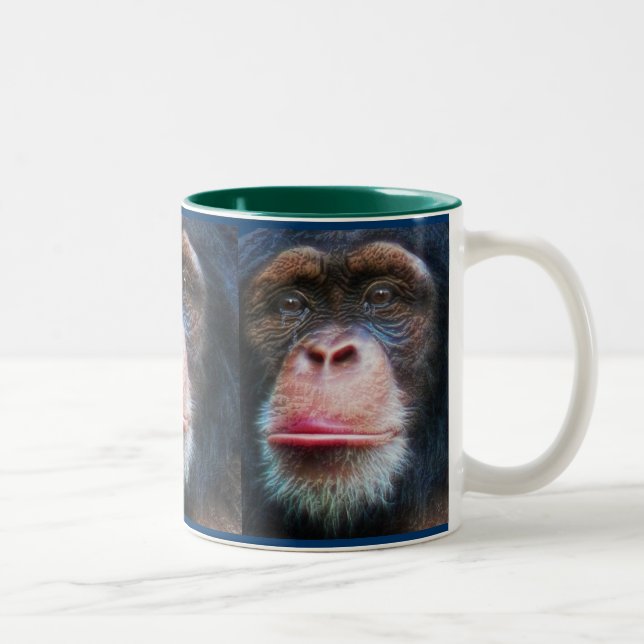 CHIMPANZEE CONSERVATION WILDLIFE Mug (Right)