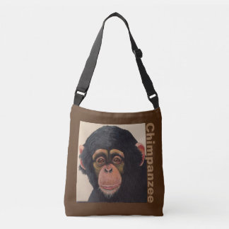 Chimpanzee crossbody tote