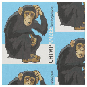chimpanzee fabric