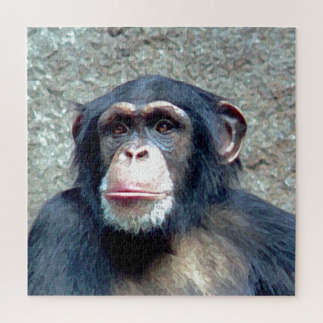 Chimpanzee Jigsaw Puzzle (Vertical)