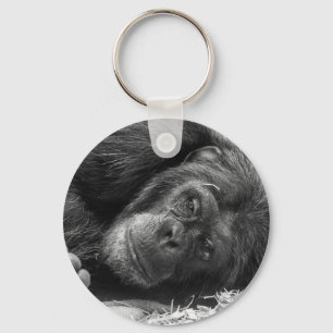 Chimpanzee Key Ring
