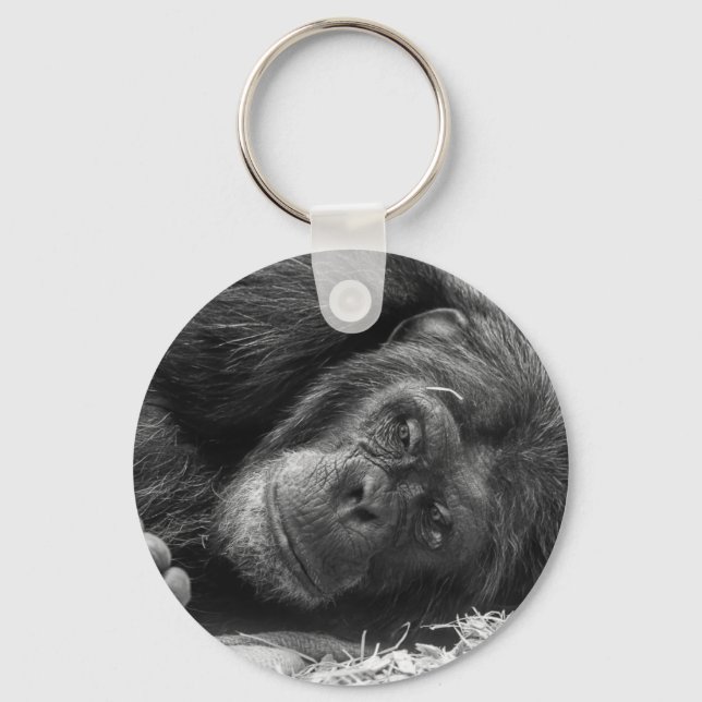 Chimpanzee Key Ring (Front)