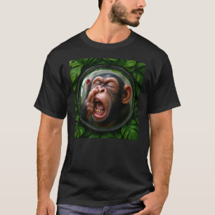 Chimpanzee Monkey Humor T-Shirt
