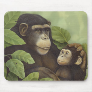 Chimpanzee Mouse Pad
