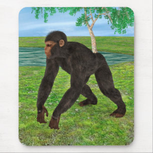 Chimpanzee Mouse Pad