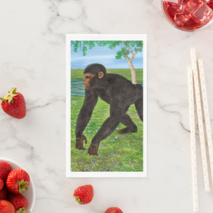 Chimpanzee Napkin