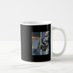 Chimpanzee Sketll Monkey Funny Graphic Coffee Mug