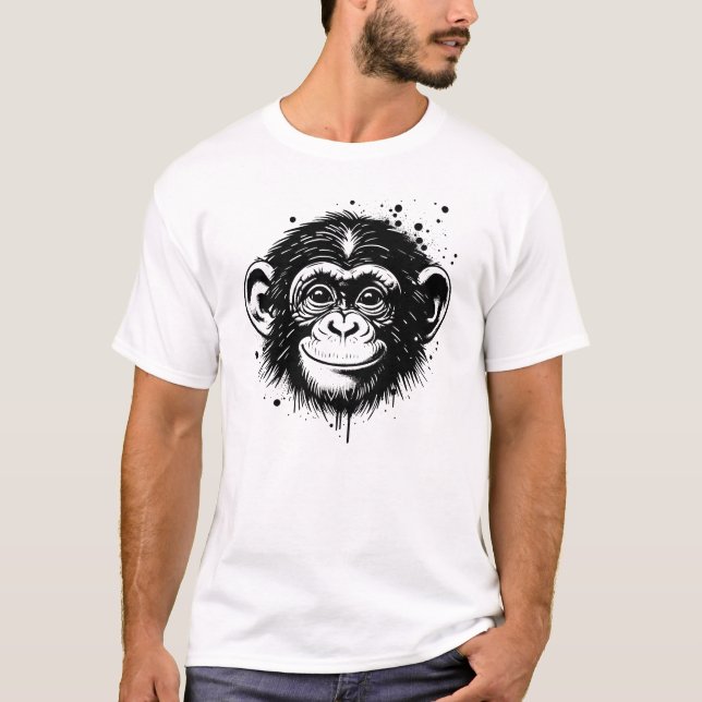 Chimpanzee T-Shirt (Front)
