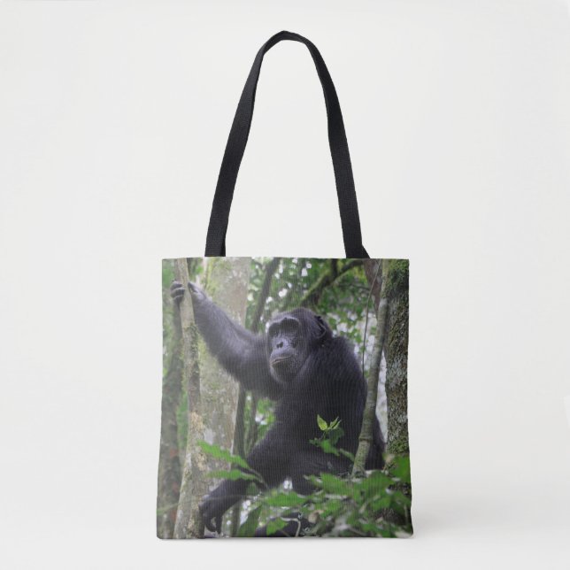 Chimpanzee tote bag (Front)