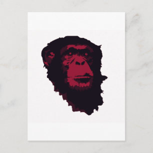 CHIMPANZEES ARE AMAZING POSTCARD
