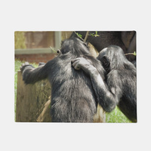 CHIMPANZEES    DOORMAT