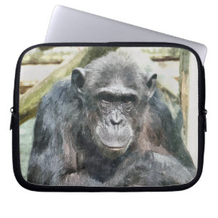 CHIMPANZEES LAPTOP SLEEVE