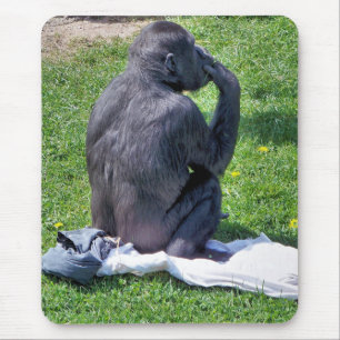 CHIMPANZEES MOUSE PAD