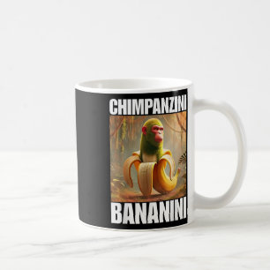 Chimpanzini Bananini - Italian Brainrot Meme Coffee Mug
