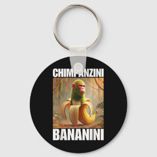 Chimpanzini Bananini - Italian Brainrot Meme Key Ring