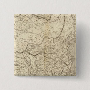 China and Japan 15 Cm Square Badge
