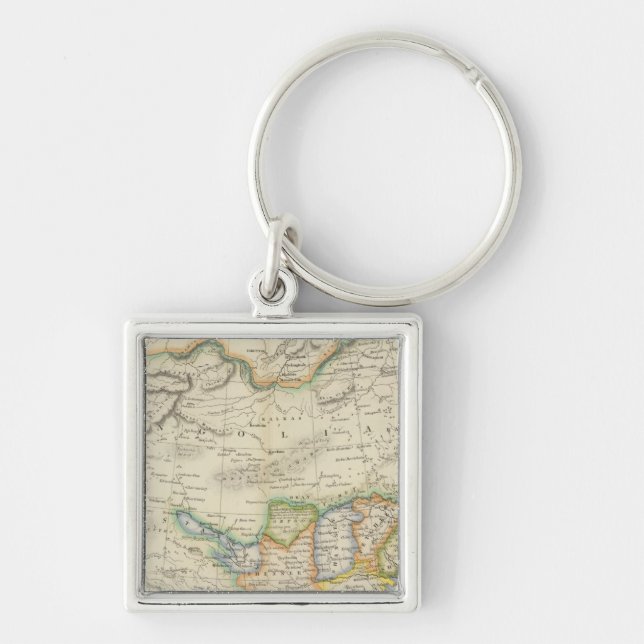China and Japan Key Ring (Front)