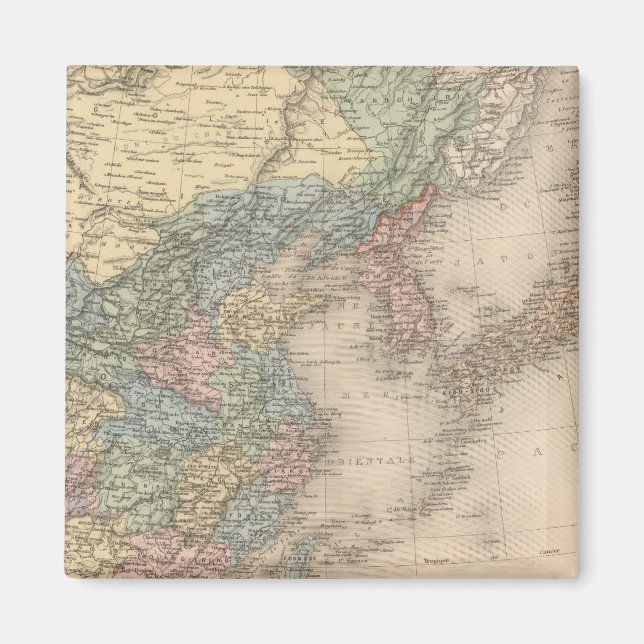 China and Korea Magnet (Front)