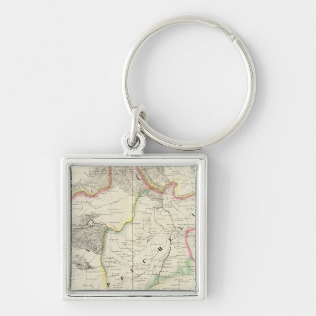 China, Asia 59 Key Ring (Front)