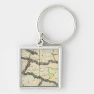 China, Asia 72 Key Ring