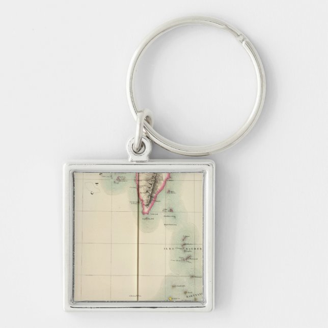 China, Asia 99 Key Ring (Front)