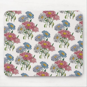 China Asters Mouse Pad