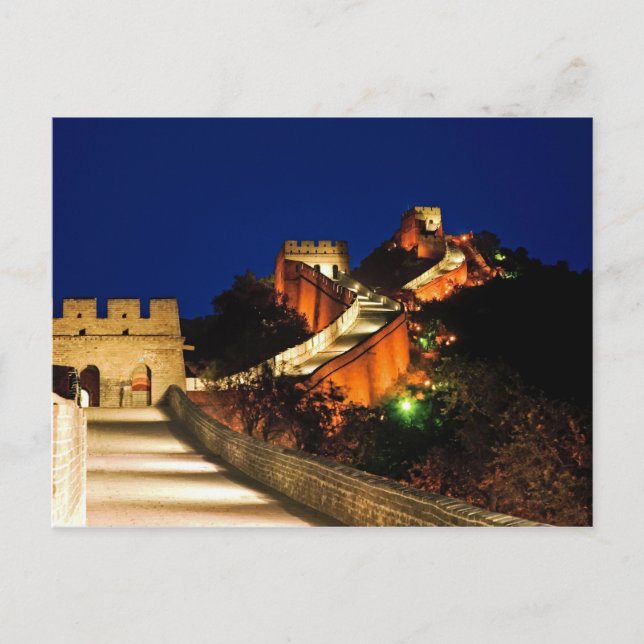 China, Badaling, Great Wall, view of Postcard (Front)