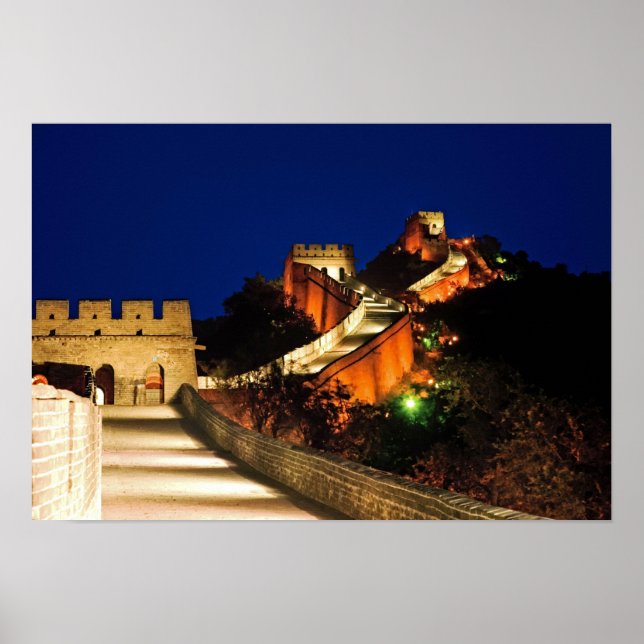 China, Badaling, Great Wall, view of Poster (Front)