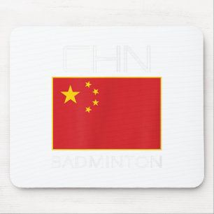 China Badminton Team Fan Gift Chinese Athlete Chn Mouse Pad