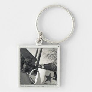 China, Beijing, Chaoyang District. Dashanzi 798 2 Key Ring