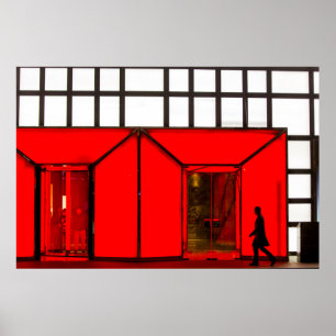 China, Beijing   Luxury Shopping Mall Poster