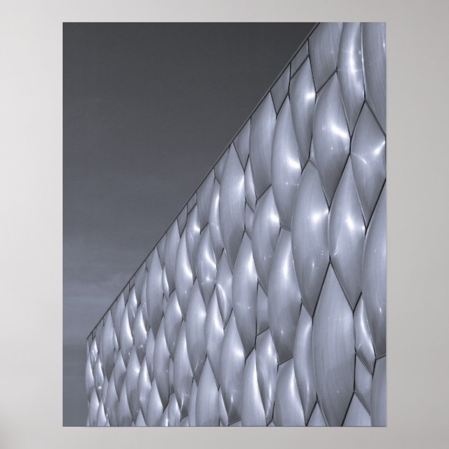 China, Beijing. National Aquatics Centre Poster (Front)