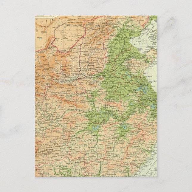 China Beijing Region Postcard (Front)