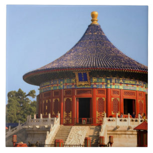 China, Beijing, Tian Tan Park, Temple of Heaven, 2 Tile